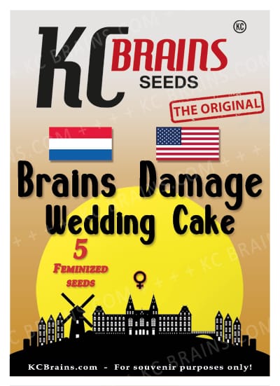 Brains Damage Wedding Cake Feminized